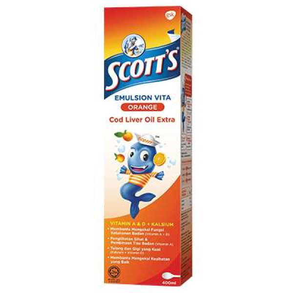 Scotts Emulsion 400ml Orange