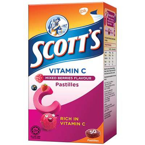 Scotts Vitamin C 50S Mixberries