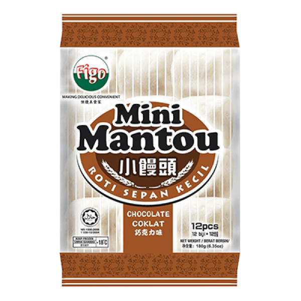 Figo Mini Mantou 180g Chocolate