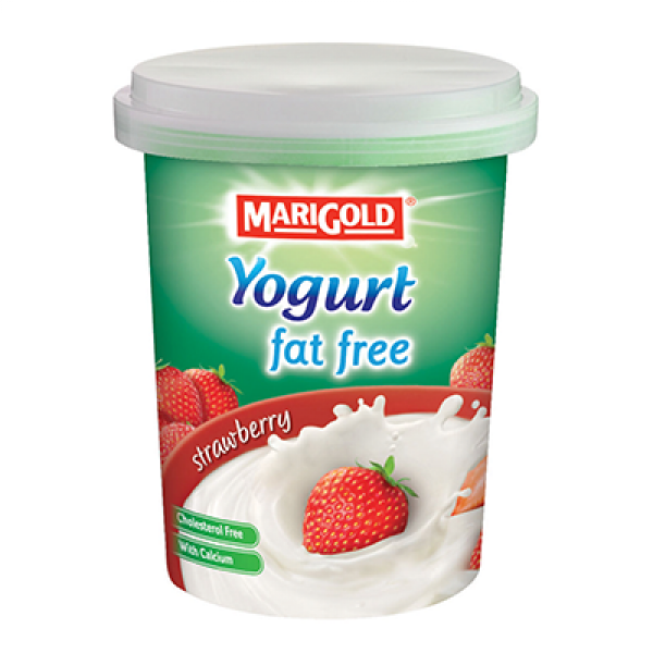 Marigold Fat Free Yogurt 135g Strawberry