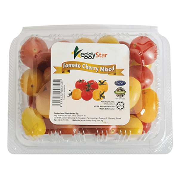 Veggystar Tomato Ceri Campuran Snek 250g