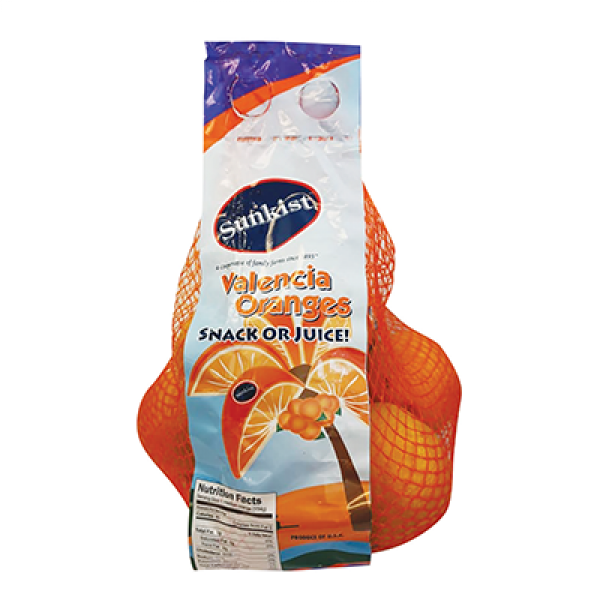 Sunkist Valencia Orange 8pcs/pkt (m)