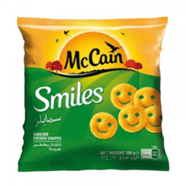 Mccain Smiles Mashed Potato Shape 750g