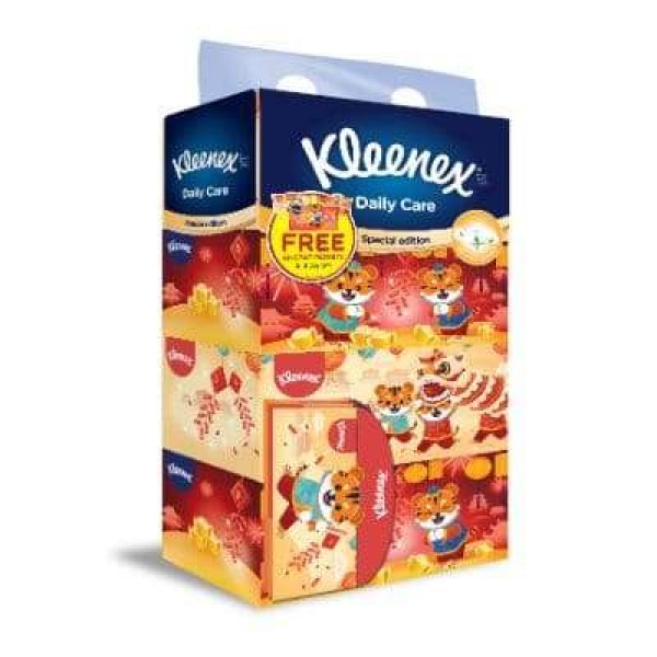 Kleenex 2-Ply Tissue 4×150s Festive