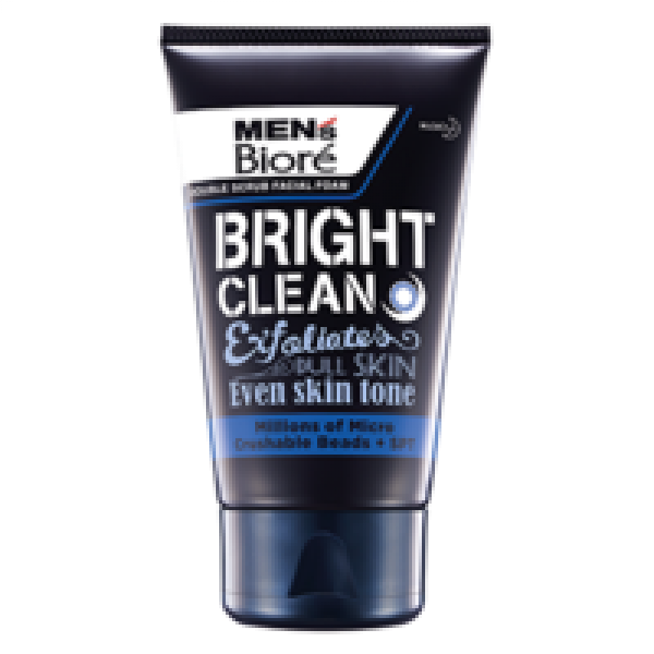 Biore Men Double Scrub Bright Clean 100g