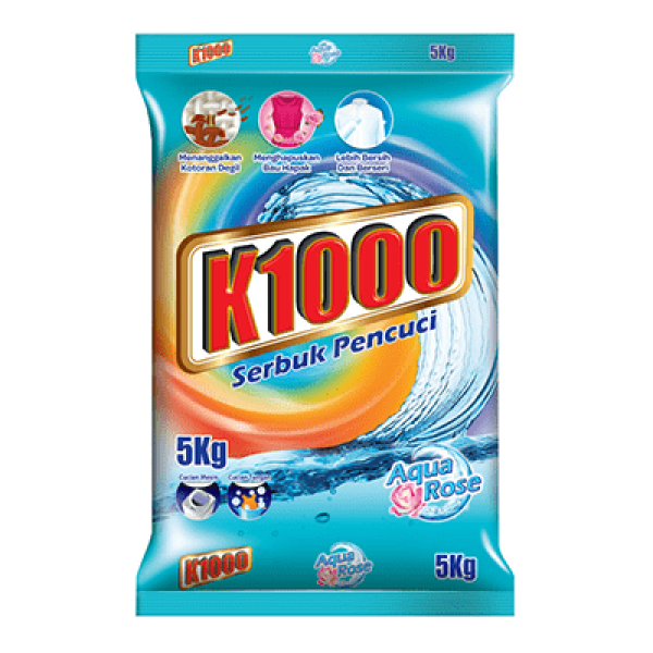 K1000 Powder 5kg Aqua Rose