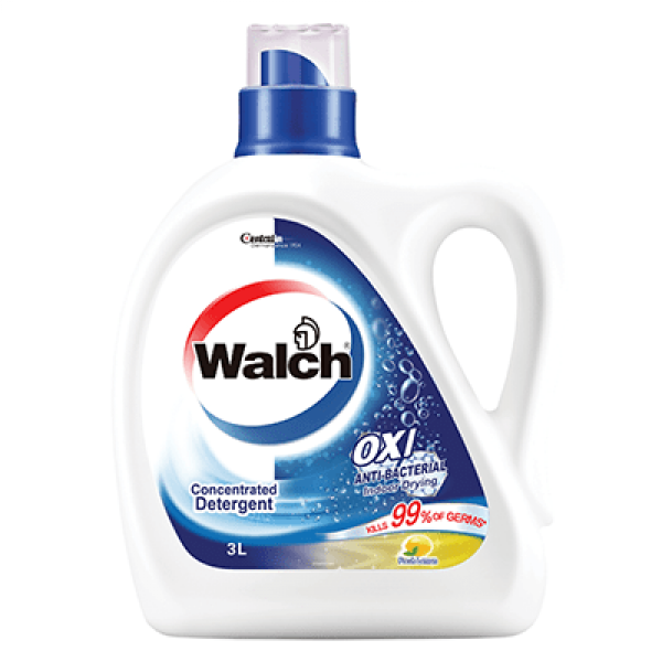 Walch Anti-Bac Liq Det 3L Lemon