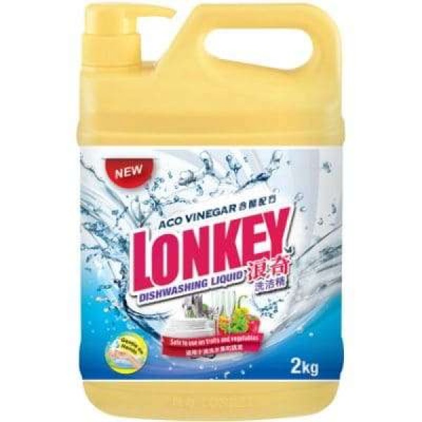 Lonkey Dish Wash 1.8kg Aco Vinegar