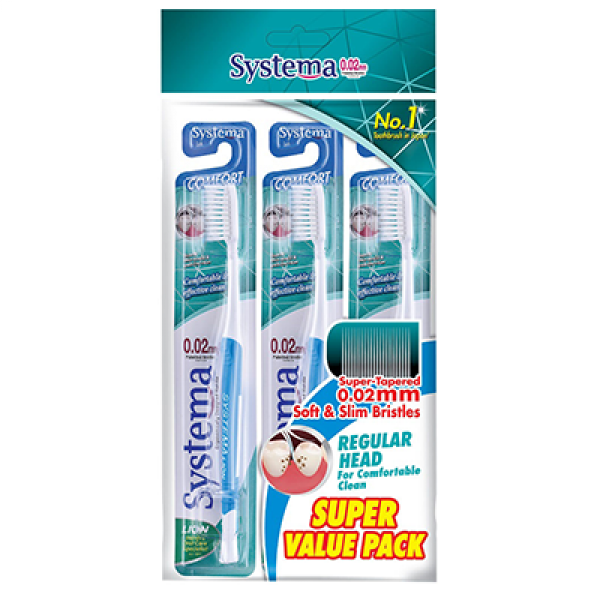 Systema Tooth Brush Comfort Value Pack 3S