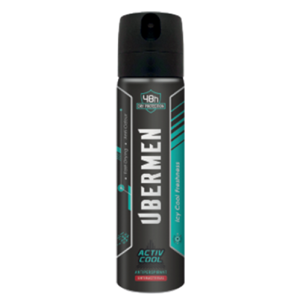 Ubermen Antiperspirant Spray 150ml Cool