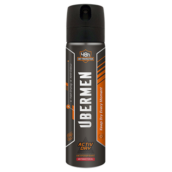 Ubermen Antiperspirant Spray 150ml Dry