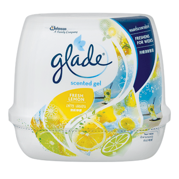 Glade Scented Gel 180g Lemon